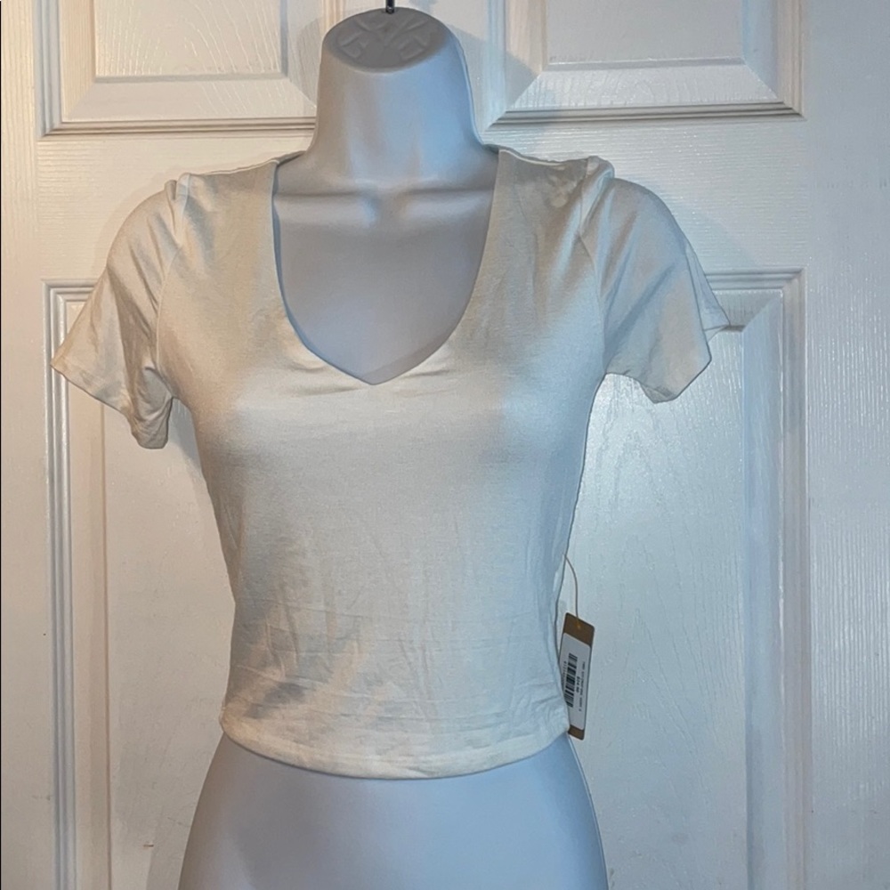 COPY - Wasabi + mint crop top